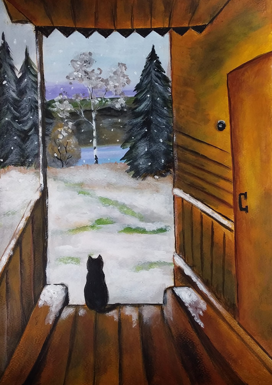 Painting акрилом Картина