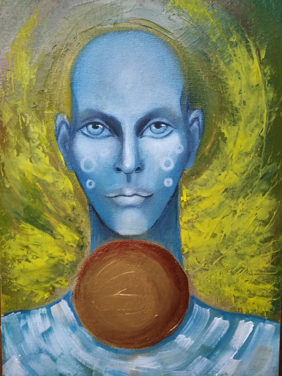 Painting маслом Астральные помощники