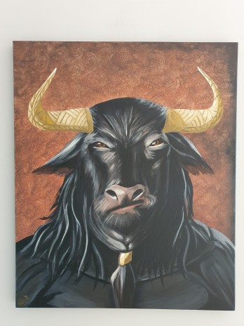 Painting акрилом Бик