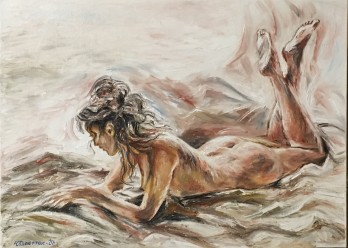 Painting маслом Берта