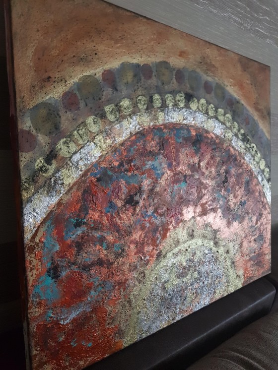 Painting акрилом Фреска