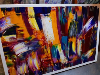 Painting маслом Абстракция маслом 