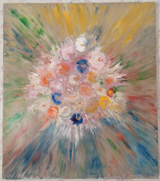 Painting маслом Букет