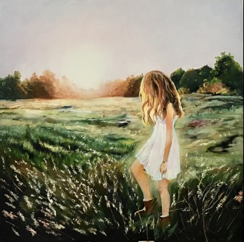 Painting маслом В утреннем свете