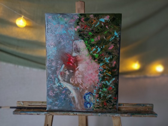 Painting маслом Недосказанность