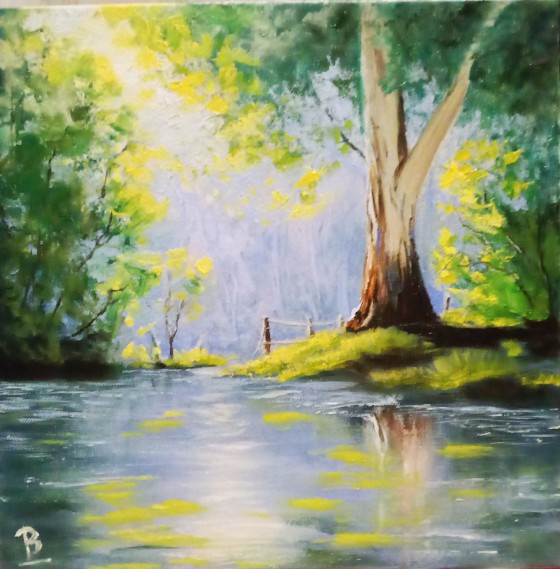 Painting маслом Сказка