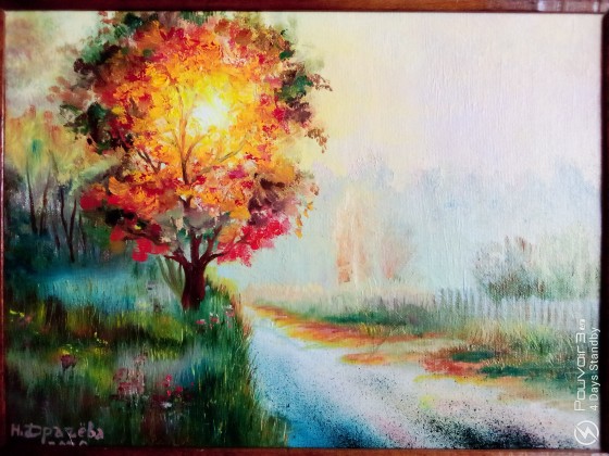 Painting маслом Рассвет