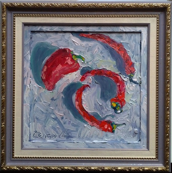 Painting маслом "Солодкий та гіркий"