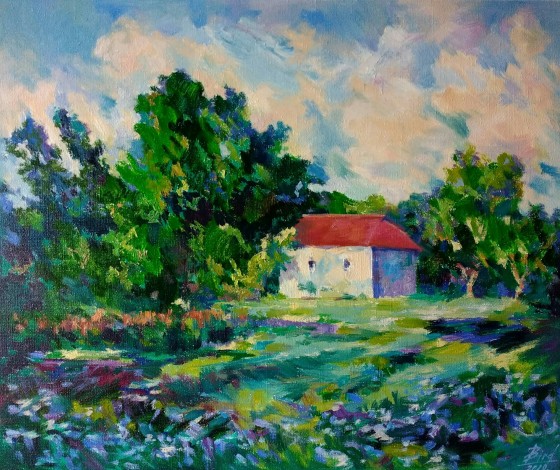 Painting маслом Провинция