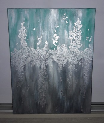 Painting акрилом Раскол