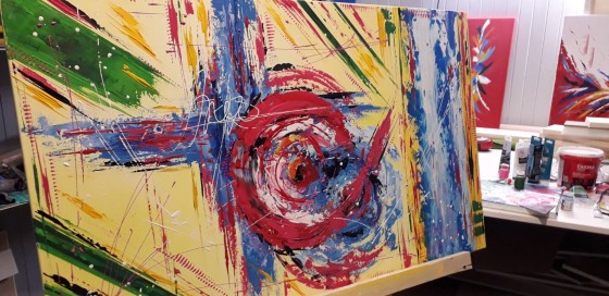 Painting акрилом "Мексика"