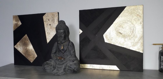 Painting акварелью "Буда"