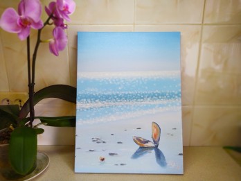 Painting маслом Shell