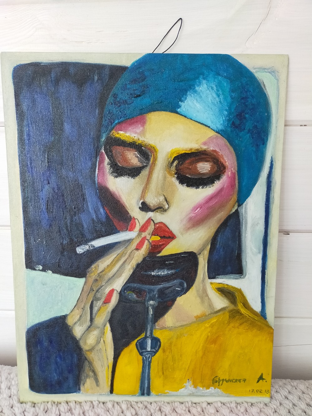 Девушка с сигаретой (31 фото)