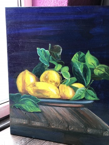 Painting маслом Sicilian taste 