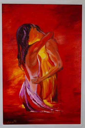 Painting маслом Весь мир в тебе