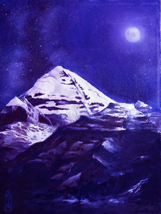 Painting маслом Гора Кайлас