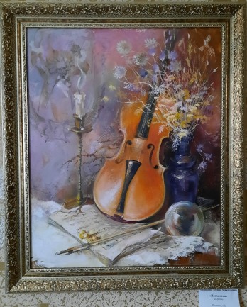 Painting маслом "Вдохновение"