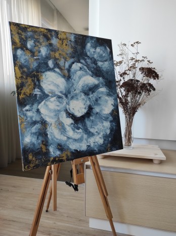 Painting маслом Индиго