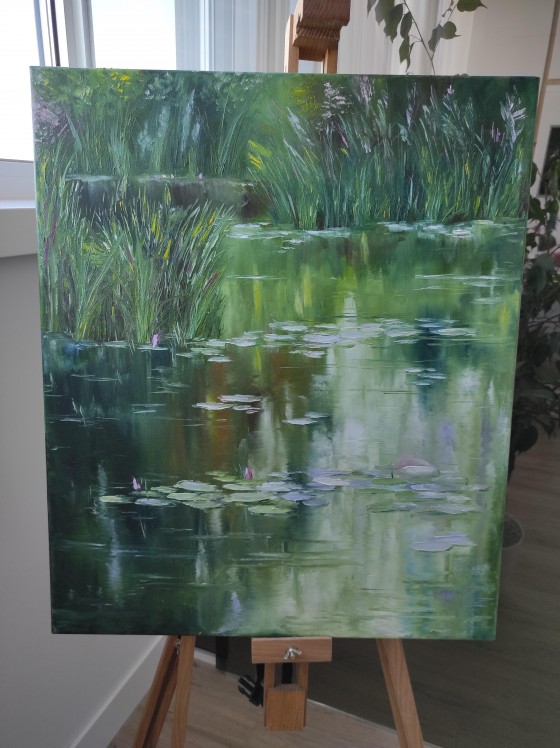 Painting маслом Тишина