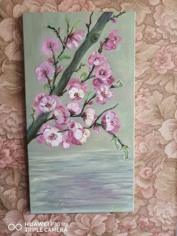 Painting маслом Весна 