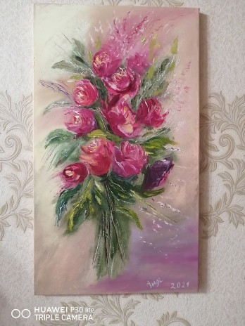 Painting маслом Эйфория 