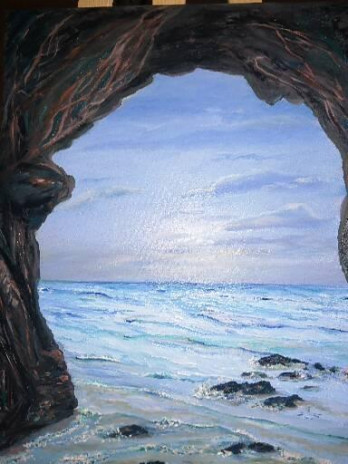 Painting маслом Грот желаний 