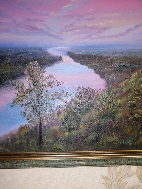 Painting маслом Звучанание истины 