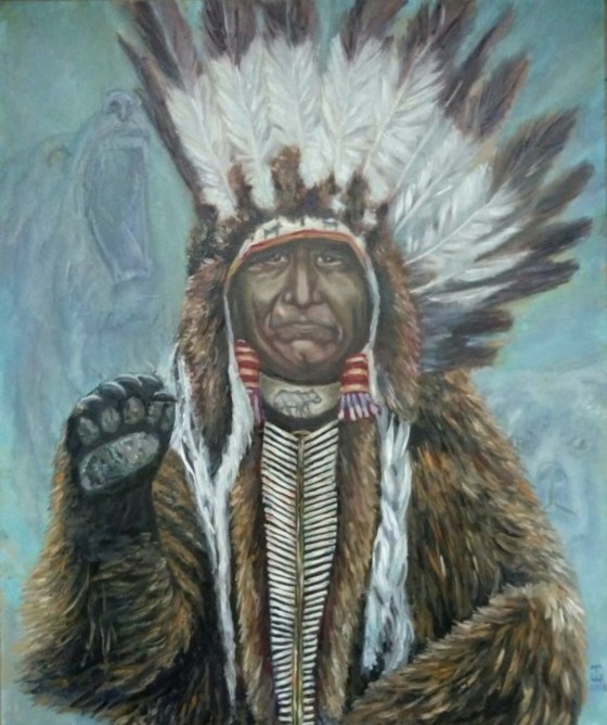 Painting маслом Дух медведя