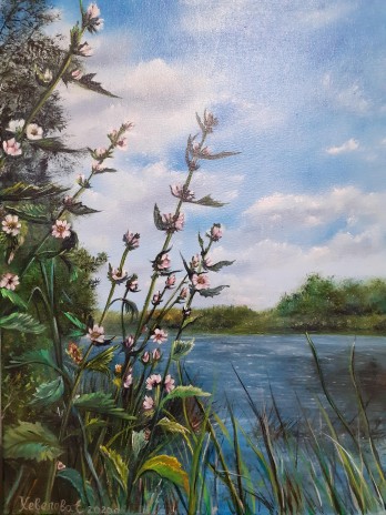 Painting маслом Алтей.