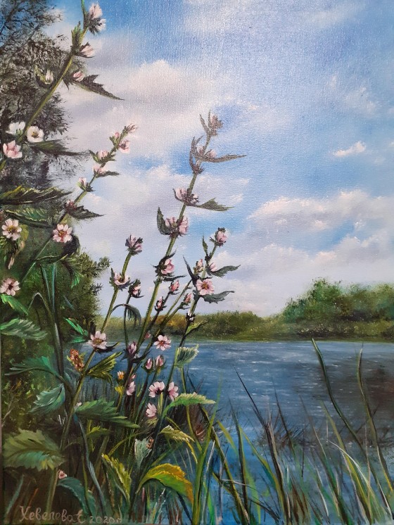 Painting маслом Алтей.