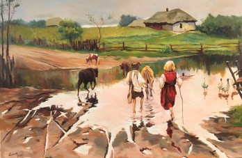 Painting маслом Брід