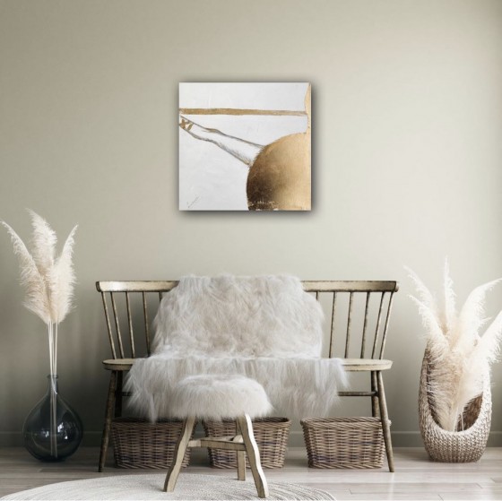 Painting акрилом Dandelion