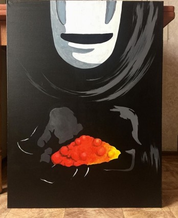 Painting акрилом Noface 