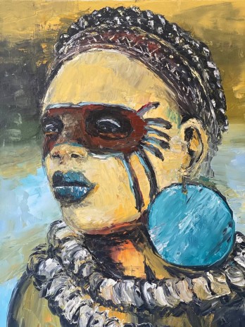 Painting маслом Masai