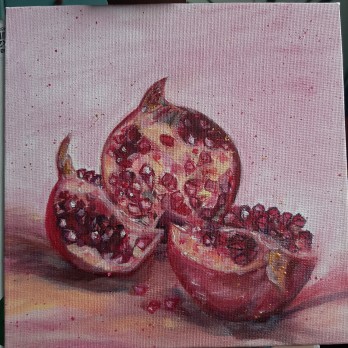 Painting маслом Гранат