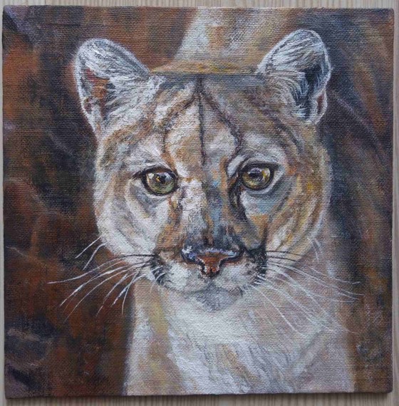 Painting акрилом Puma