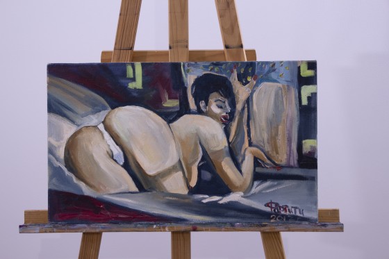 Painting маслом Спальня