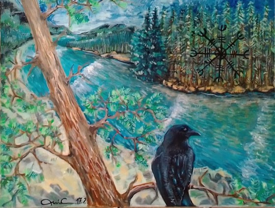 Painting маслом "Відлига"