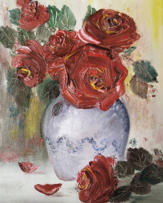 Painting маслом Букет