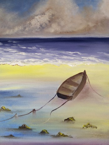 Painting маслом Морской берег