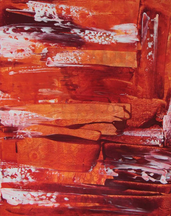 Painting акрилом Глубокие чувства