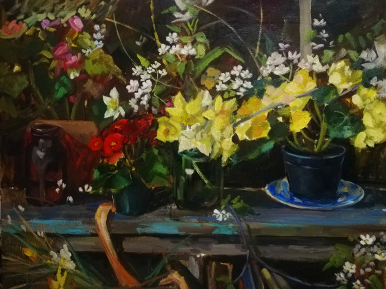 Painting маслом Натюрморт