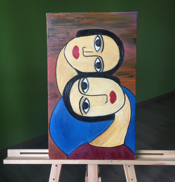 Painting маслом Сестри
