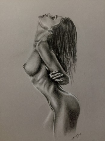 Картина карандашом Shade of gray