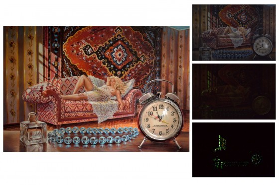 Картина маслом Time and Beauty