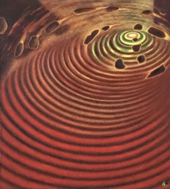 Картина маслом  Магнитное поле