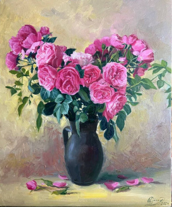 Картина маслом Букет квітів