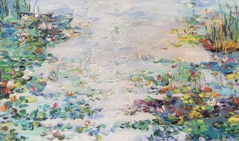 Картина маслом Хрустальное озеро