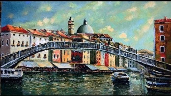 Картина маслом Venice